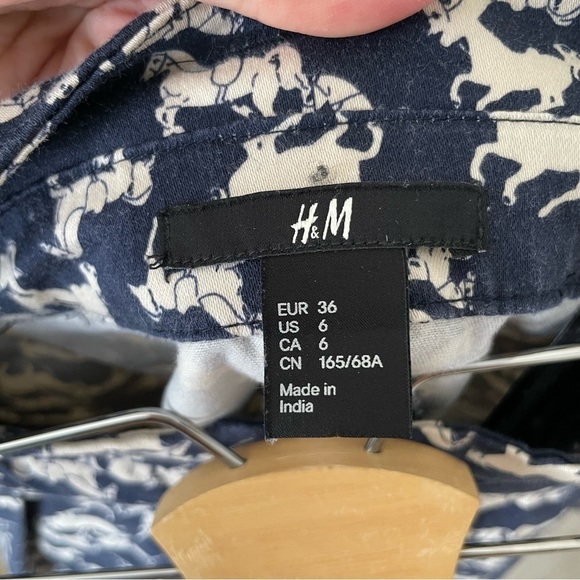 H&M equestrian horse faux wrap skirt - Picture 5 of 5